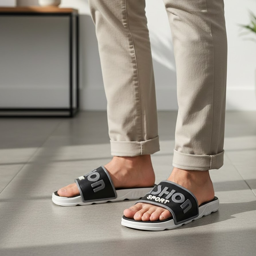 خرید آنلاین دمپایی مردانه ونیز مدل فشیون کد 13